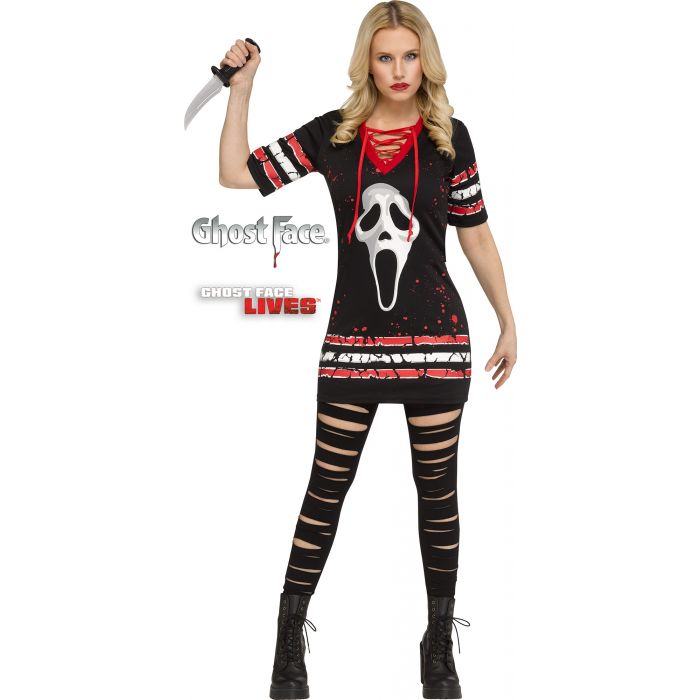 Ghost Face Dress Adult Costume