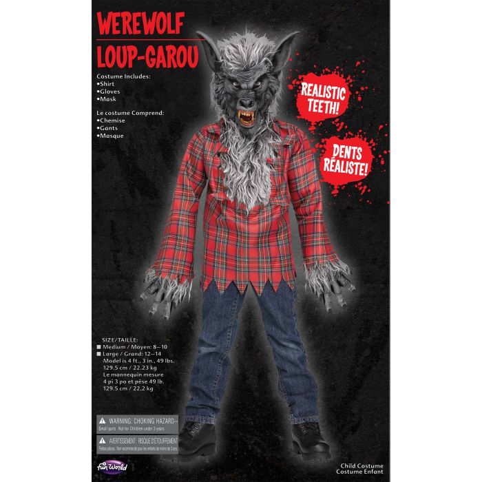 Werewolf Child Costume
