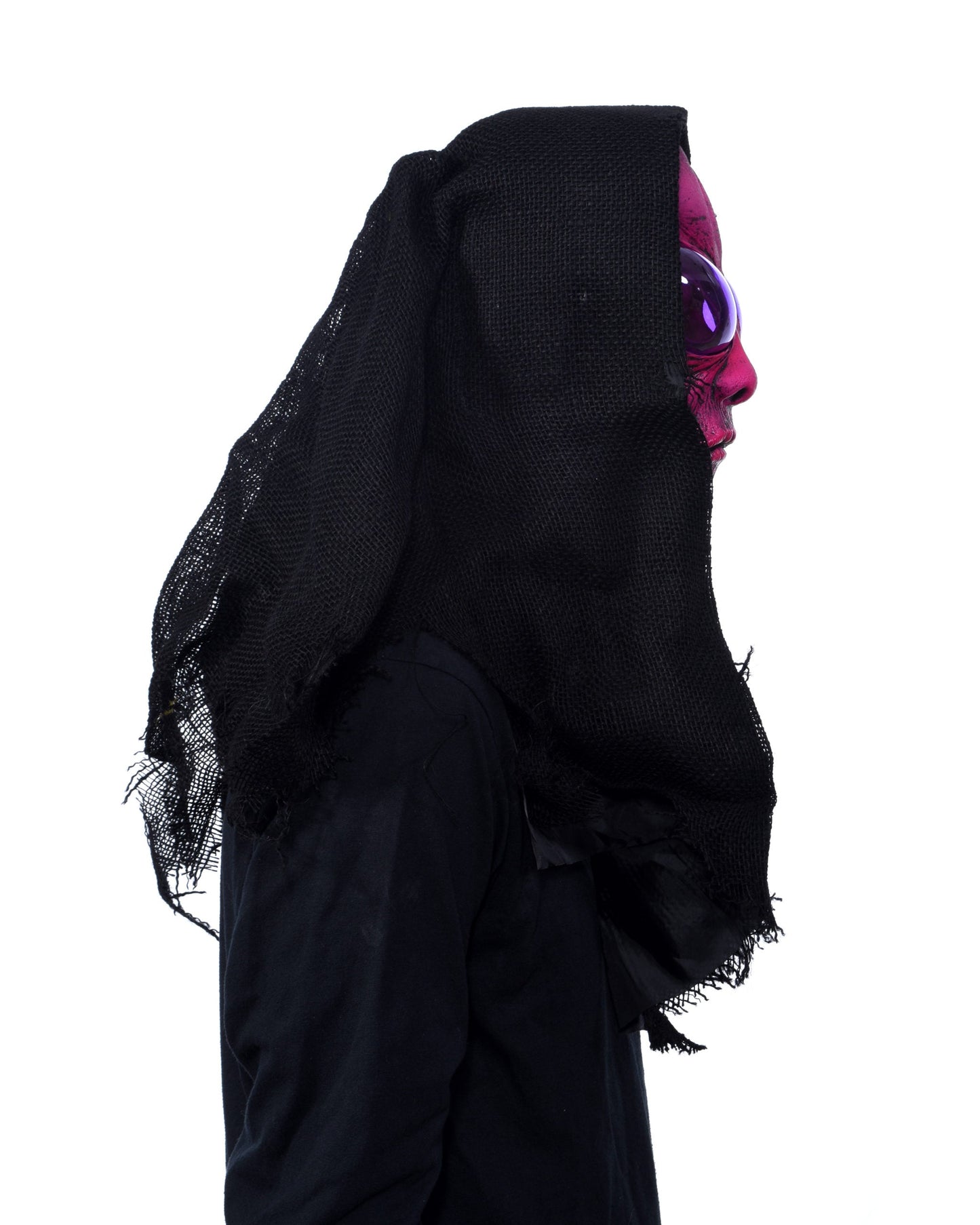 UV Pink Alien Mask