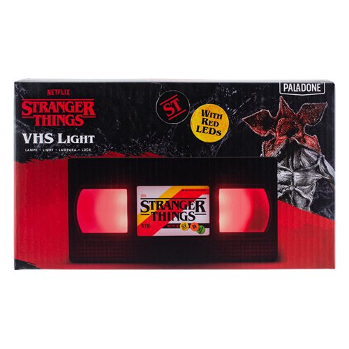 Stranger Things VHS Logo Light