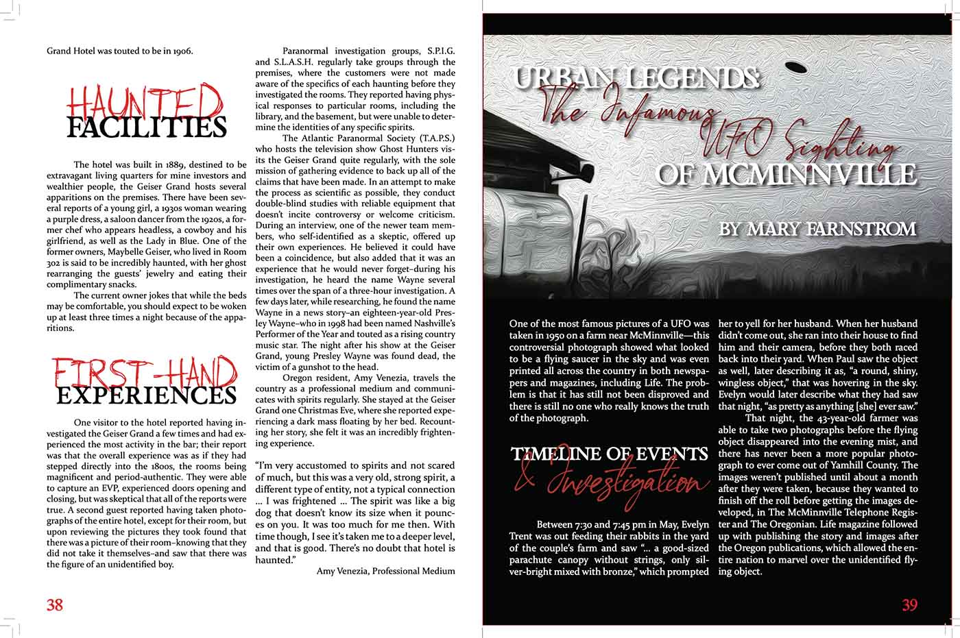 Atlas of Lore #1 - Oregon