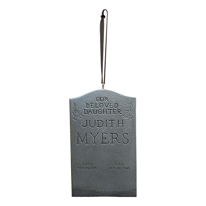 Holiday Horrors - Halloween 1978 Judith Myers Tombstone Ornament