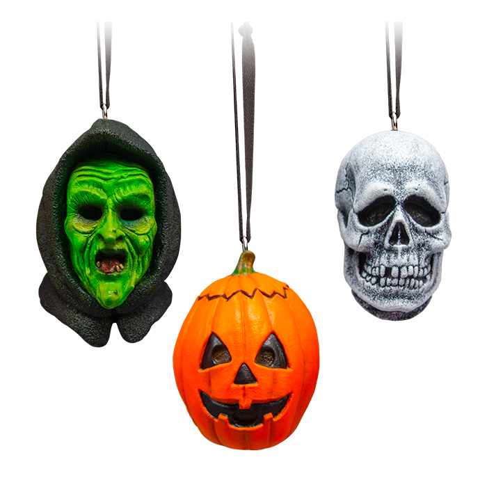 Holiday Horrors - Halloween III: Season of the Witch - Silver Shamrock Ornament 3 Pack