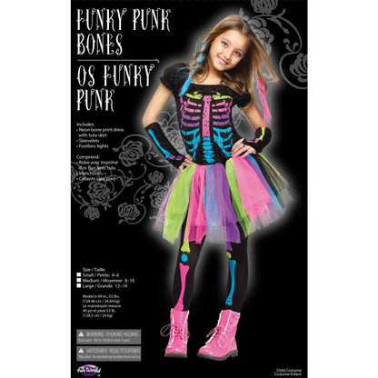 Funky Punk Bones Child Costume
