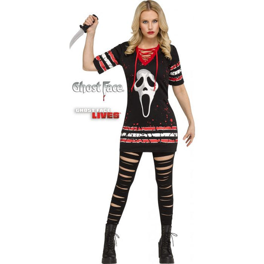 Ghost Face Dress Adult Costume