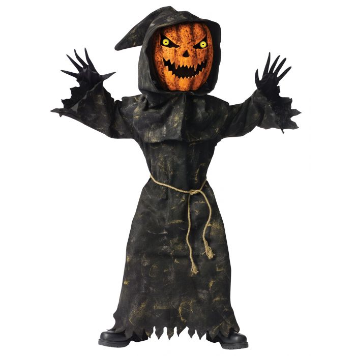 Bobble Head Pumpkin Child Costume