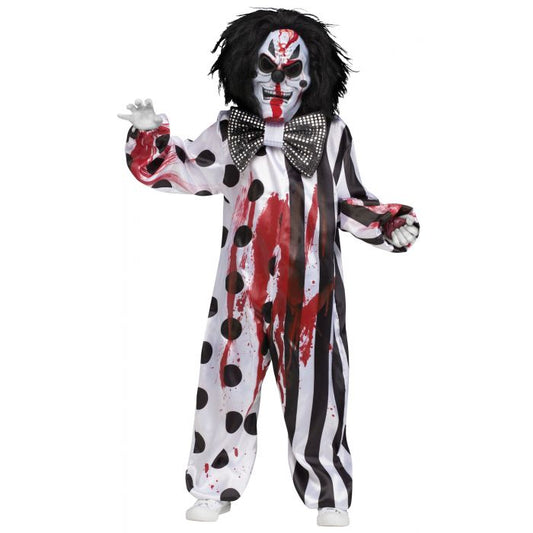 Bleeding Killer Clown Child Costume