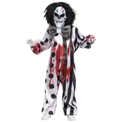 Bleeding Killer Clown Child Costume