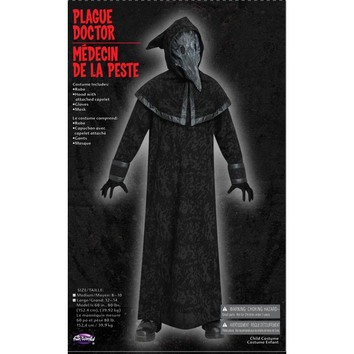 Plague Doctor Child Costume