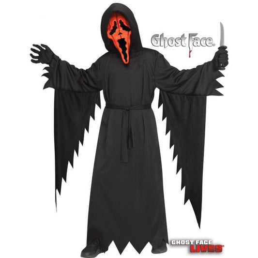 Pumpkin Ghost Face Child Costume