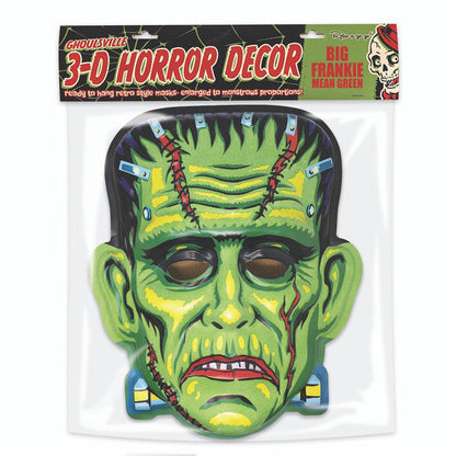Mean Green Big Frankie 3D Wall Decor w/Bag