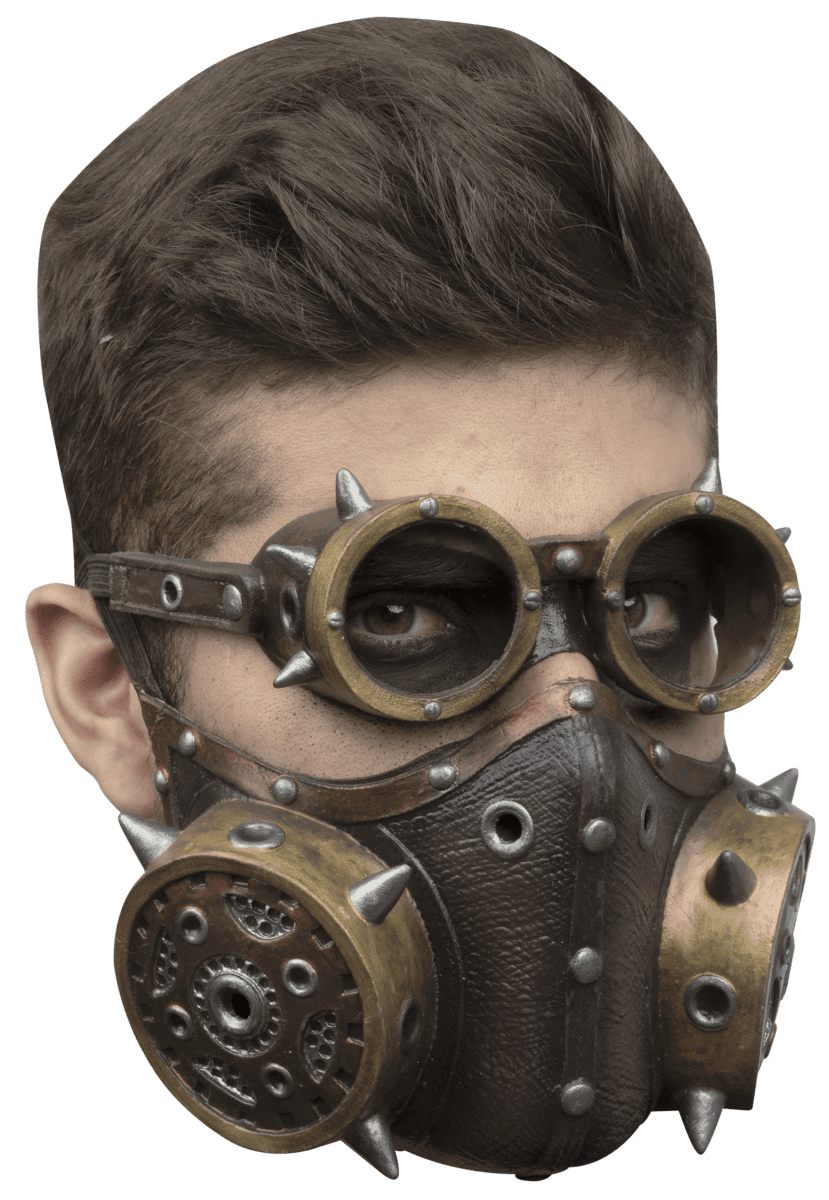 Steampunk Muzzle and Glasses