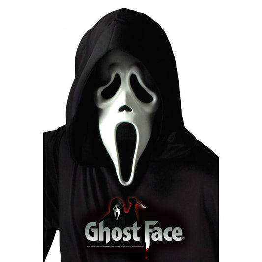 Ghost Face Mask w/ Shroud