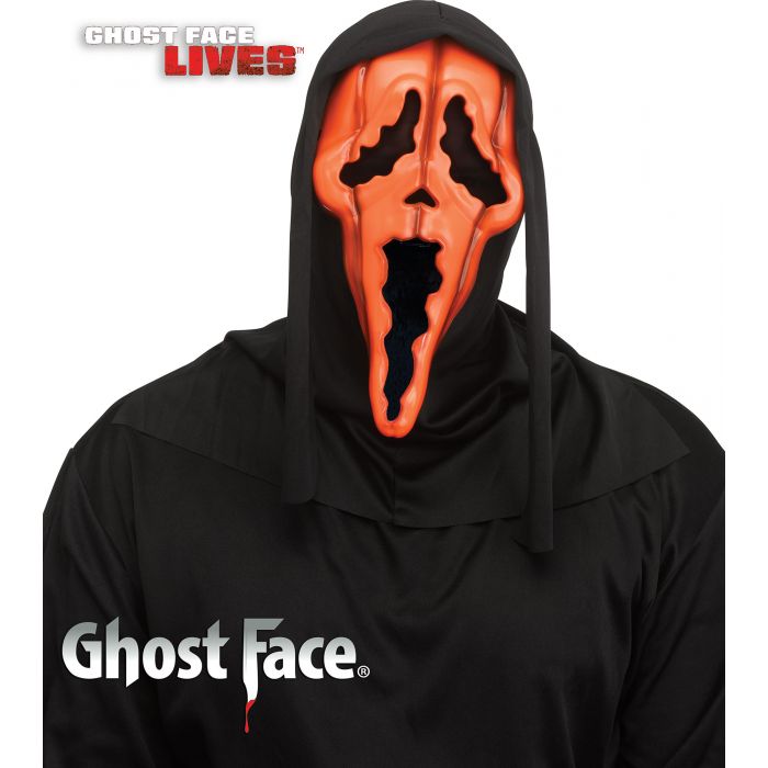 Ghost Face Pumpkin Mask
