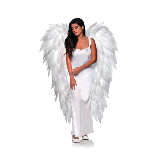 Full Length Angel Wings - White