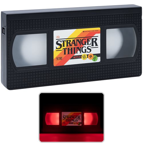 Stranger Things VHS Logo Light